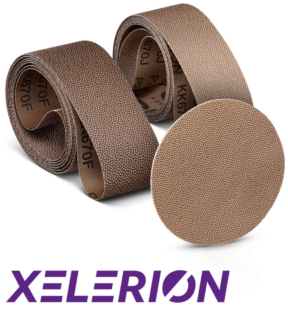 XELERION-KK670J-KK670F-belt-disc-logo